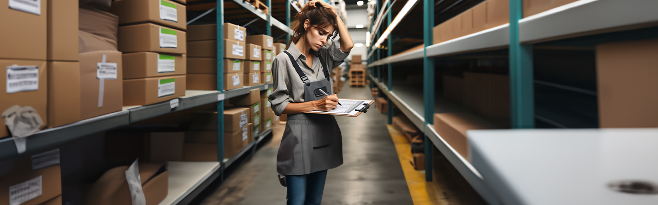 Worker in a Warehouse